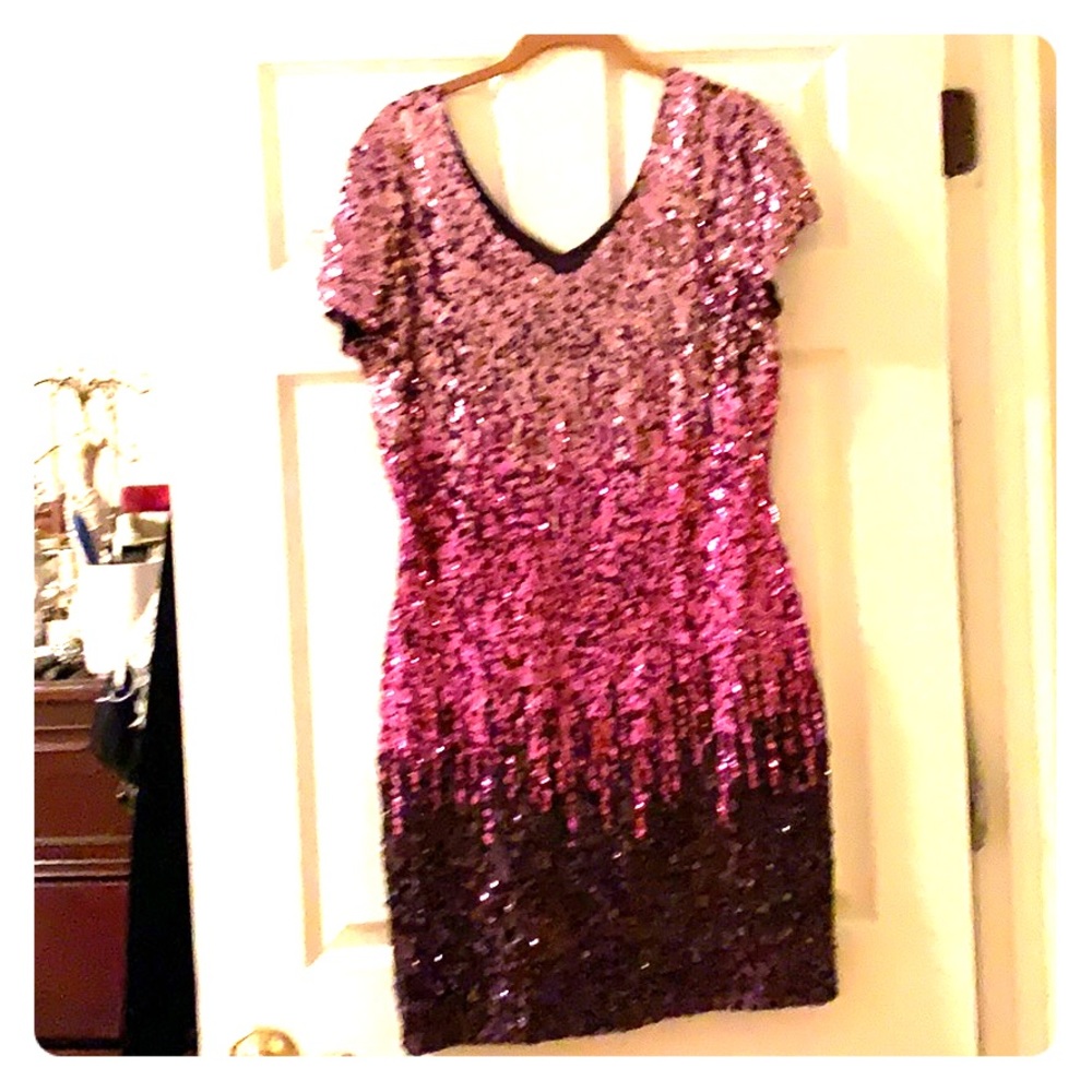 Sequin cocktail dress